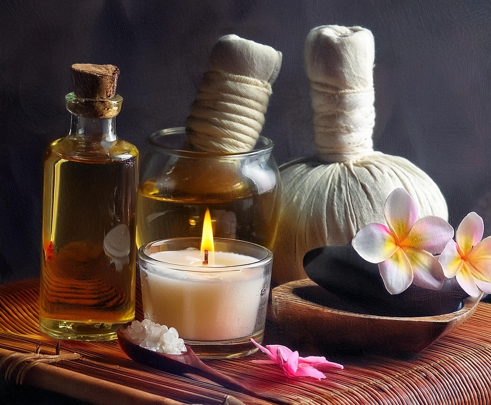 Aromaölmassage